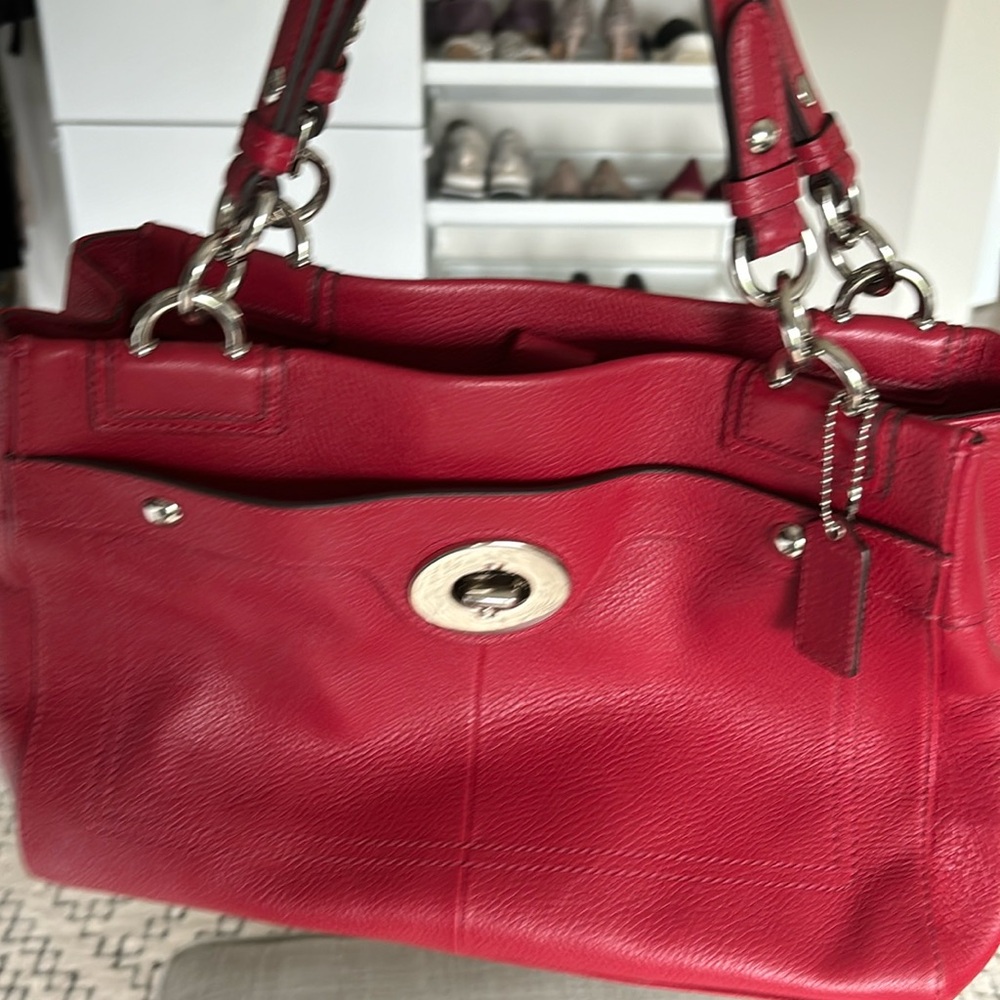 Coach Red Bag